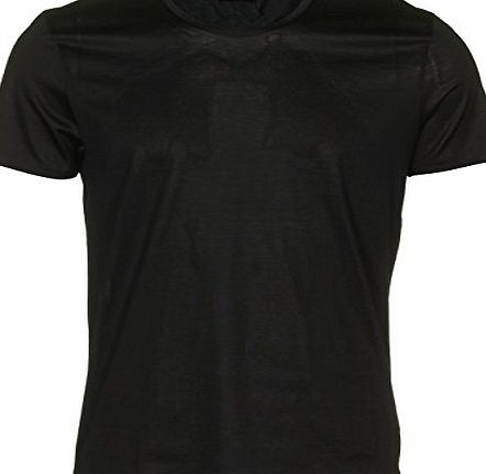 Calvin Klein Jaren plain crew neck tee Black L