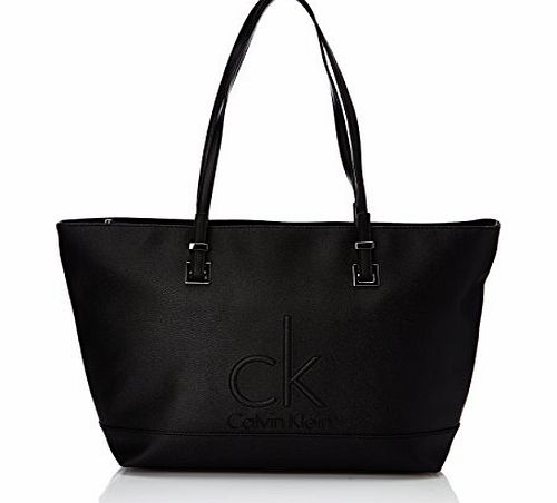 Calvin Klein Mel Large Tote 2, Womens Totes, Black (Noir (990 Black)), One Size