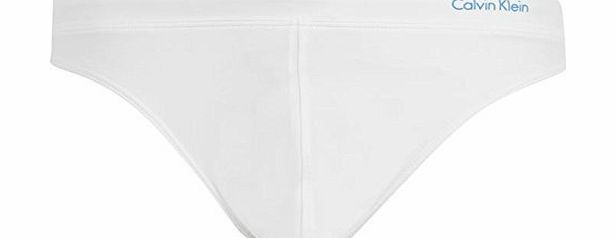 Calvin Klein Mens Hipster Briefs Swimming Beach Holiday Swimwear Trunks Comfort White M