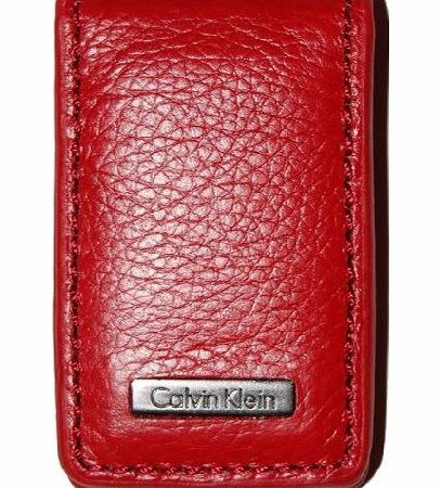 Calvin Klein Money Clip Red