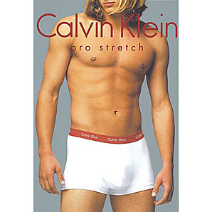 calvin klein Pro Stretch Trunks, White, Large