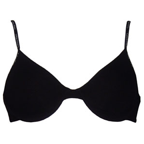 Calvin Klein Signature Underwired Bra- Black- 34D