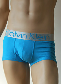 Calvin Klein Steel Low Rise Trunk (Mosaic Blue)