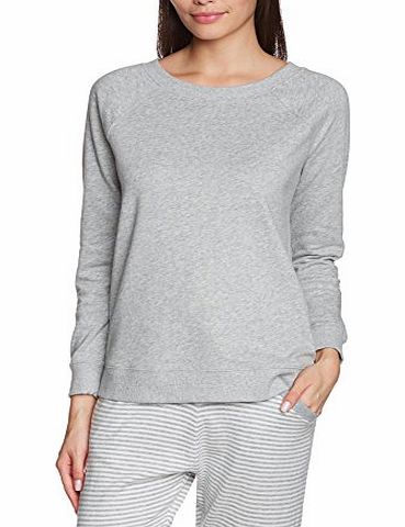 Calvin Klein underwear Womens Pyjama Top - Grey - Grau (GREY HEATHER 020) - 12