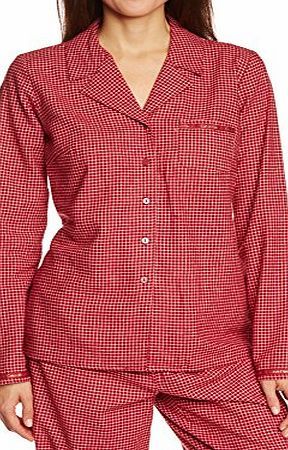 Calvin Klein Womens Pyjama Top - Red - 8