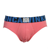 X Cotton Salmon Pink Hip Briefs