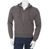 calvin klein Zip Through Hoodie Dark Grey