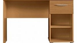 Desk or Dressing Table Beech 1 Drawer 2 Shelves London Bedroom Furniture