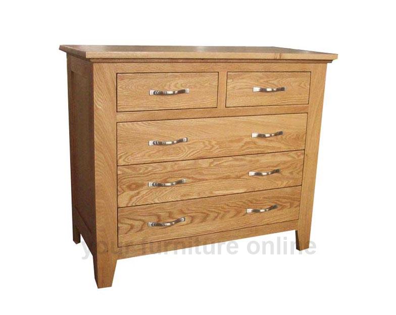 Cambridge Oak 2 3 Drawer Chest