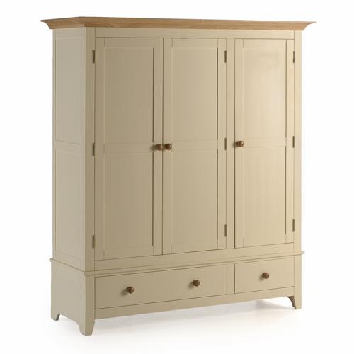 Camden Painted Furniture Camden Painted Wardrobe Triple 908.219