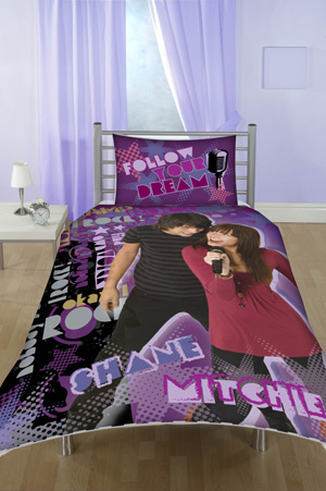 Camp Rock `tar`Single Duvet Cover Set