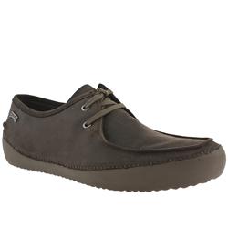 Camper Male Industrial Apr Leather Upper in Dark Brown