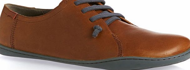 Camper Mens Camper Peu Cami Shoes - Medium Brown