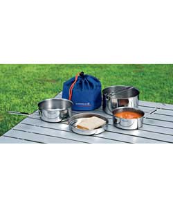 Campingaz 5 Piece Stainless Steel Trek Kit