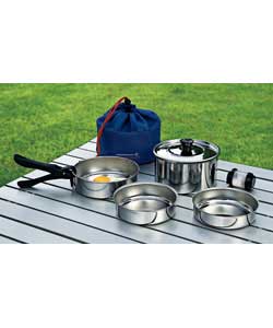 campingaz 8 Piece Stainless Steel Trek Kit