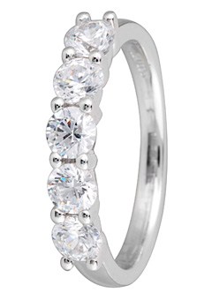 18ct Gold 5 Stone 1ct Diamond set