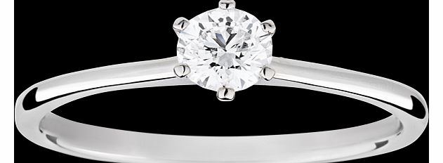 Canadian Ice brilliant cut 0.33 carat solitaire