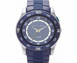 Cannibal Mens Dark Blue Plastic Watch