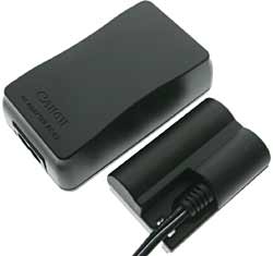 CANON AC Adapter Kit for Canon EOS 10D- 20D- 30D- 60D - Model ACK-E2