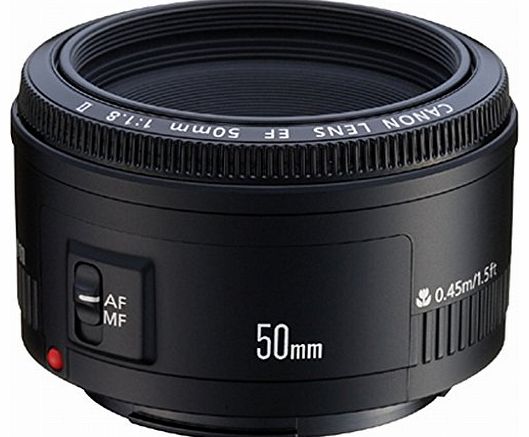 Canon EF 50 mm f/1.8 II Lens