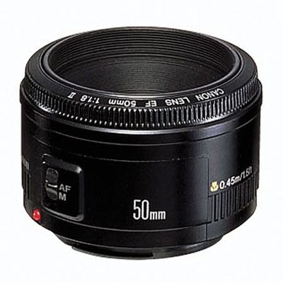 Canon EF 50mm f1.8 II Lens