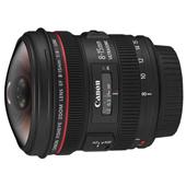 CANON EF 8-15mm f4L USM Fisheye Zoom Lens