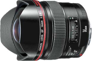 CANON EF Fixed Focal Length Lens - 14mm f/2.8 L USM