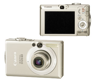 CANON IXUS 60 Silver