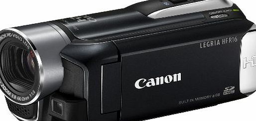 Canon LEGRIA HF R16 High Definition Digital Camcorder - Black (20 X Optical Zoom, 2.7 Inch Widescreen Colour LCD)