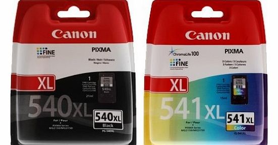 PG-540XL & CL-541XL High Capacity Ink Cartridge Pack