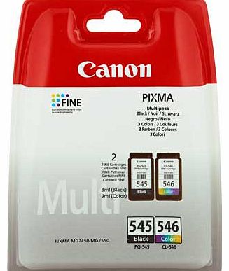 Canon PG-545/CL-546 Ink Cartridge Multipack