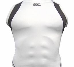  Base Layer Hot Sleeveless Shirt White