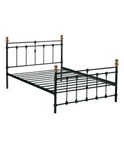 Black King Size Bedstead - Frame Only