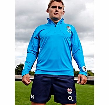 England 1/4 Zip First Layer Training Top - Vivid