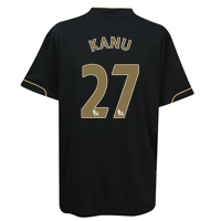 Canterbury Portsmouth Third Shirt 2007/08 with Kanu 27