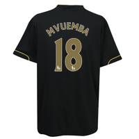 Portsmouth Third Shirt 2007/08 with Mvuemba 18