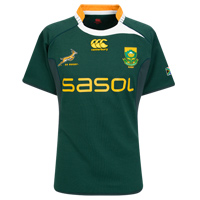 Canterbury Springbok Test Home Rugby Shirt 2009/10.