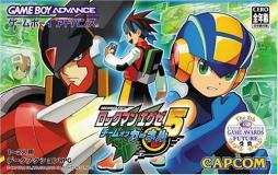 CAPCOM Megaman Battle Network 5 Team Colonel GBA