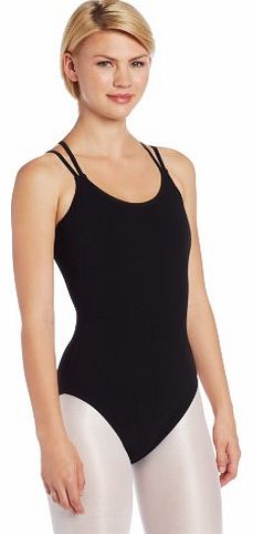 Capezio CC123 BLACK Camisole Leotard LARGE