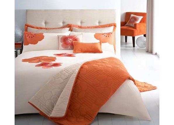 Capri Orange Duvet Cover