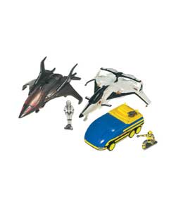 CAPTAIN SCARLET 8cm Vehicles - 3 Pack