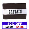 Captains Arm Bands - Black