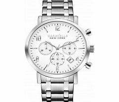 Caravelle New York Mens Jasper Silver