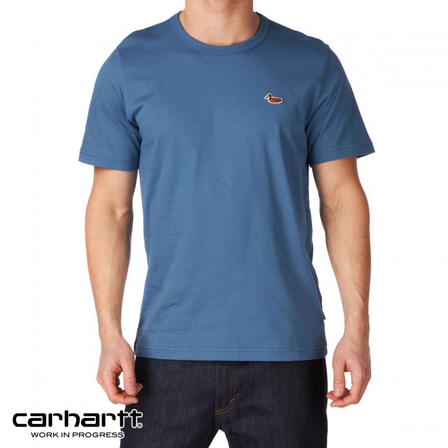 Mens Carhartt Duck T-Shirt - Fjord