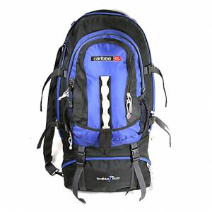 Caribee Tomahawk 75/85 Rucksack (Blue/Red)