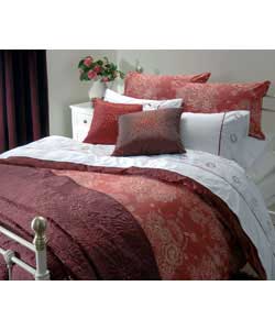 Carmen Double Duvet Cover Set - Red