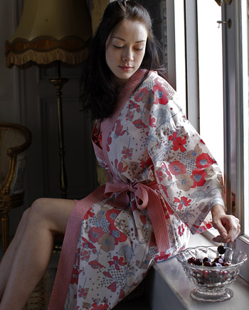 Summer butterfly kimono