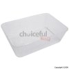 650ml Rectangular Clear Plastic Food