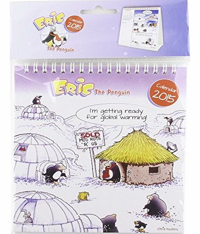 Carousel Calendars Eric the Penguin Easel: Desk Calendar (Desk Calendar Wiro Bound)