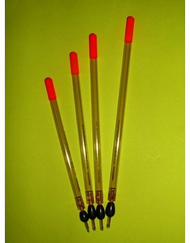 Carp Crystal Set of 4 Drennan Glo Tip Carp Crystal Coarse Fishing Floats